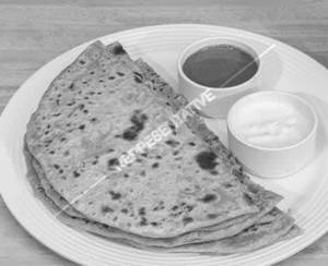 Paneer Pyaz Paratha