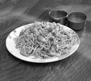 Mashroom Noodles