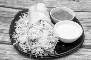 Kuboos Cheese Chicken Shawarma