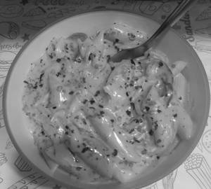 White sauce pasta