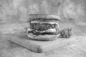 Paneer Crunchy Burger