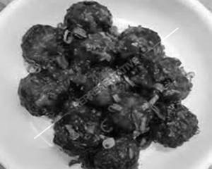 Veg manchurian dry