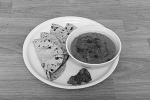 Dal Fry With 4 Tawa Butter Roti