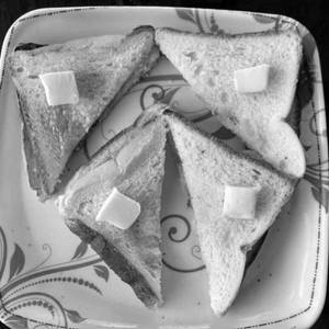 Bread Toast With Butter 4pc