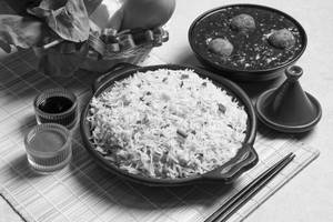 Veg Manchurian Fried Rice