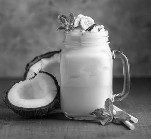 Tender Coconut Milshake