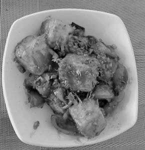 Paneer chilli dry gravy