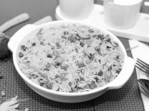 Mushroom fried rice
