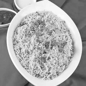 Chicken biryani rice