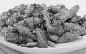 Babycorn Manchurian Dry