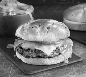 Mushroom Cheese Burger