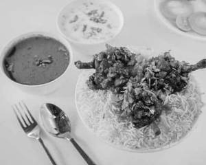 Chicken Lollipop Biryani