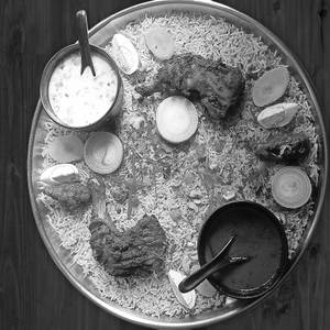 Chicken Half Mandi[fry]