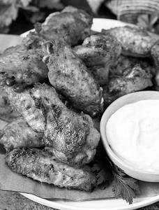 Roosted  Wings