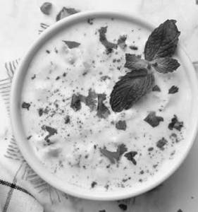 Cucumber raita                   