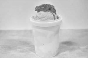 Red Velvet Berry Delight Sundae