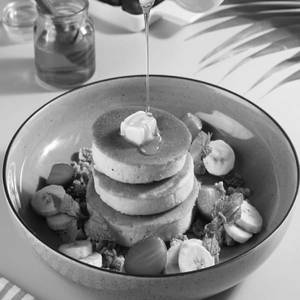 American Style Pancakes Or Waffle