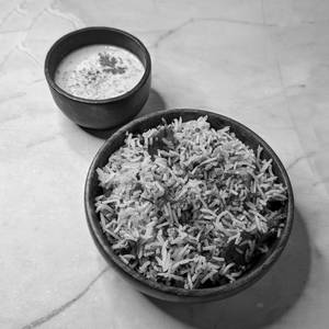 Oyster Mushroom Dum Biryani (vegan)