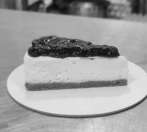 Gluten Free- Ny Style Blueberry Cheesecake Slice