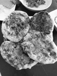 Butter masala kulcha