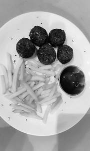 Falafal Served With Fries