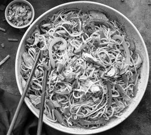 Chicken hakka noodles