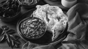 Mushroom Chettinad With Parotta