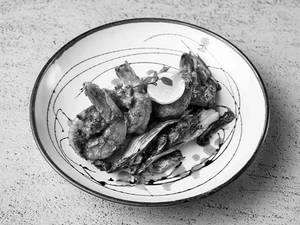 Wild-caught Grilled Tiger Prawns