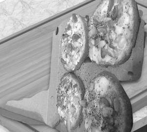 Vegetable Garlic Bread