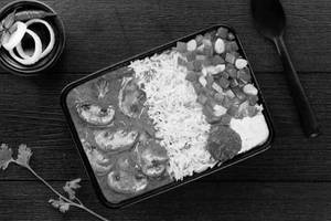 Mushroom Masala Rice Bowl