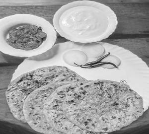 Choice of Paratha 2 pcs (Gobi/ Panner/ Matar/ Aloo  )