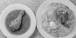 Mutton Egg Biryani