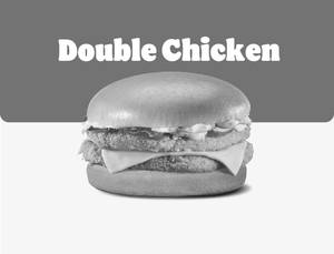 Crispy Chicken Double Patty Burger