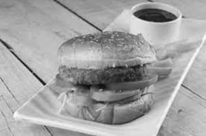 VEG TIKKI CHEESE BURGER