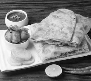 Mutton Mughlai Paratha