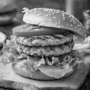 Jumbo Chicken Cheese Burger