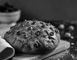 Rustic Kalamata Olive Bread