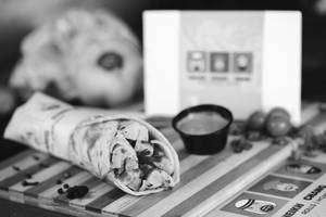 Malai Soya Chaap Roll (9inch)