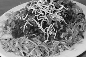 Triple Schezwan Fried Rice