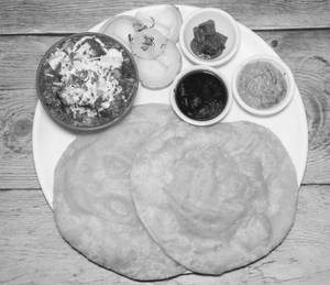 Paneer Chole Bhature
