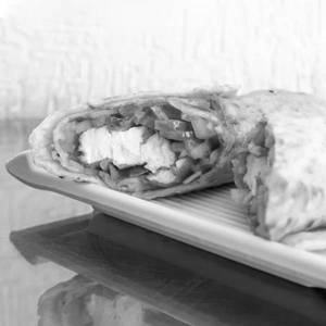 Egg Paneer Roll