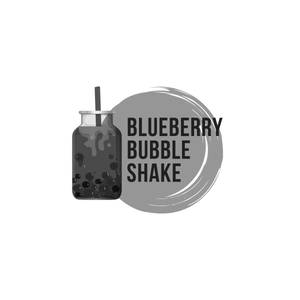 Blueberry bubble Shake