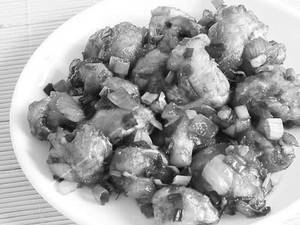 Chilli Mushroom Dry