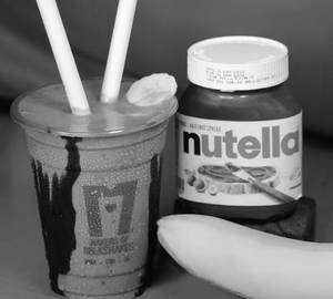 Nutella Banana Thick Shake