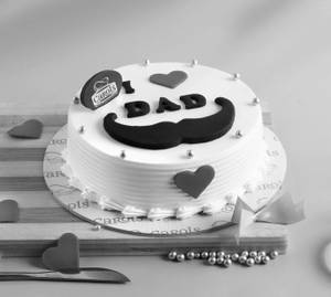 Father's Day Special I Love Dad Blueberry Cake [500 Grams]                    