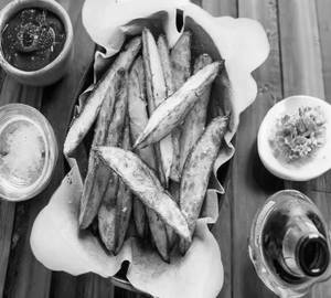 Potato Wedges Salted