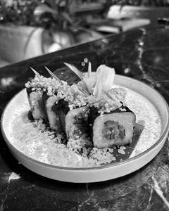 Spicy Mushroom Maki Roll