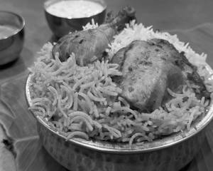 Hyderabadi Chicken Dum Biryani