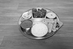 Mutton Chapati Thali