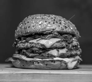 Chicken tower burger                                                       